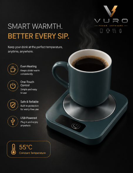 VURO Desk Cup Warmer