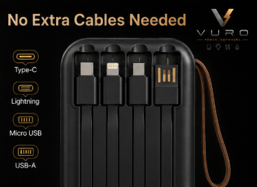 VURO™ mini portable power bank